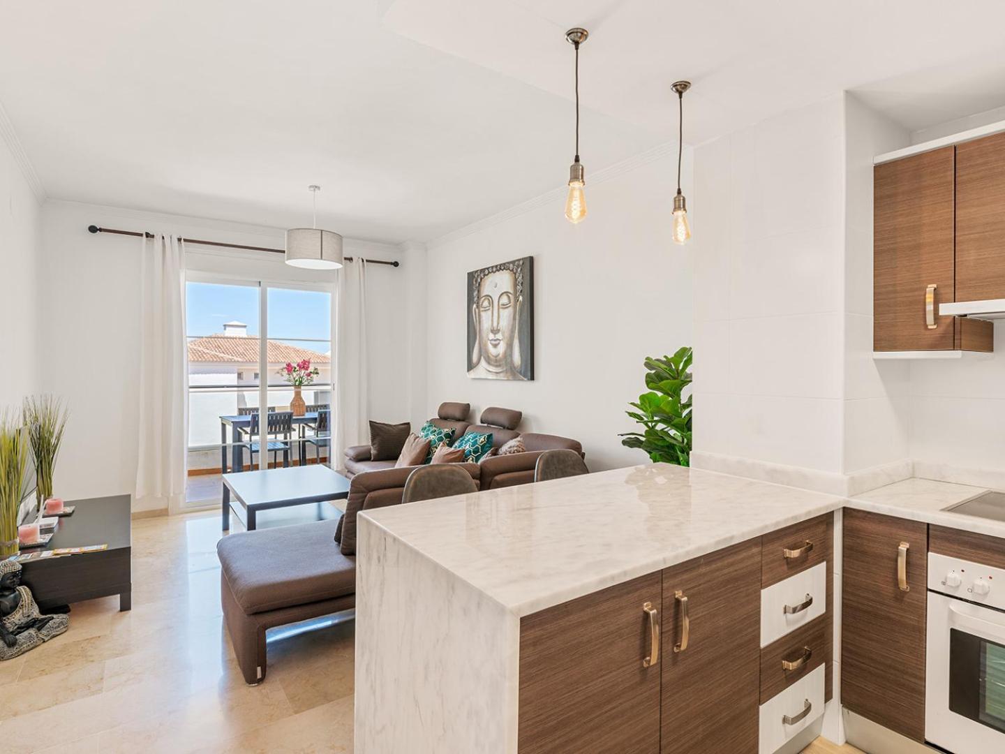 Moderne Ferienwohnung 71A Manilva Exteriör bild